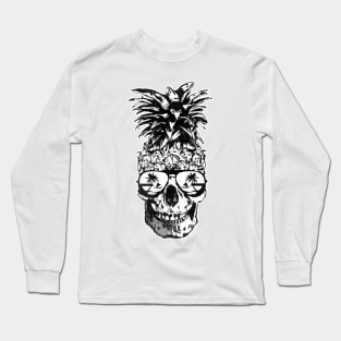 Skull Pineapple Guam 671 Long Sleeve T-Shirt